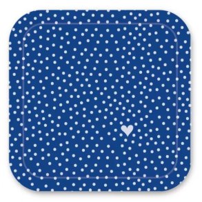Bakke - Bl� - 20 x 20 cm