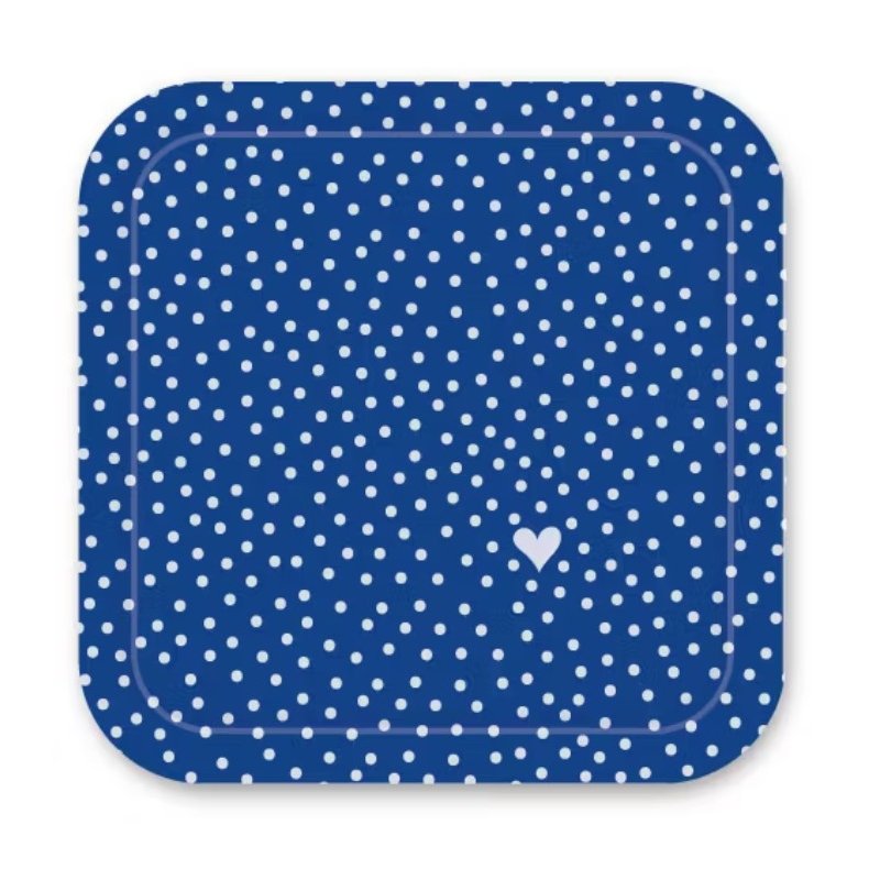 Bakke - Bl� - 20 x 20 cm