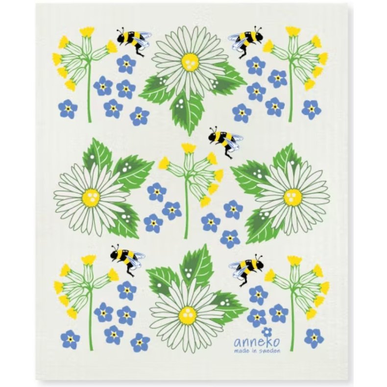 Karklude - Komposterbar - Sommerblomster