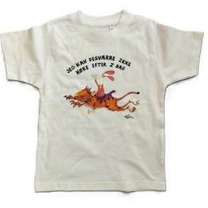 T-shirt 2 �r - Jeg kan desv�rre ikke h�re efter