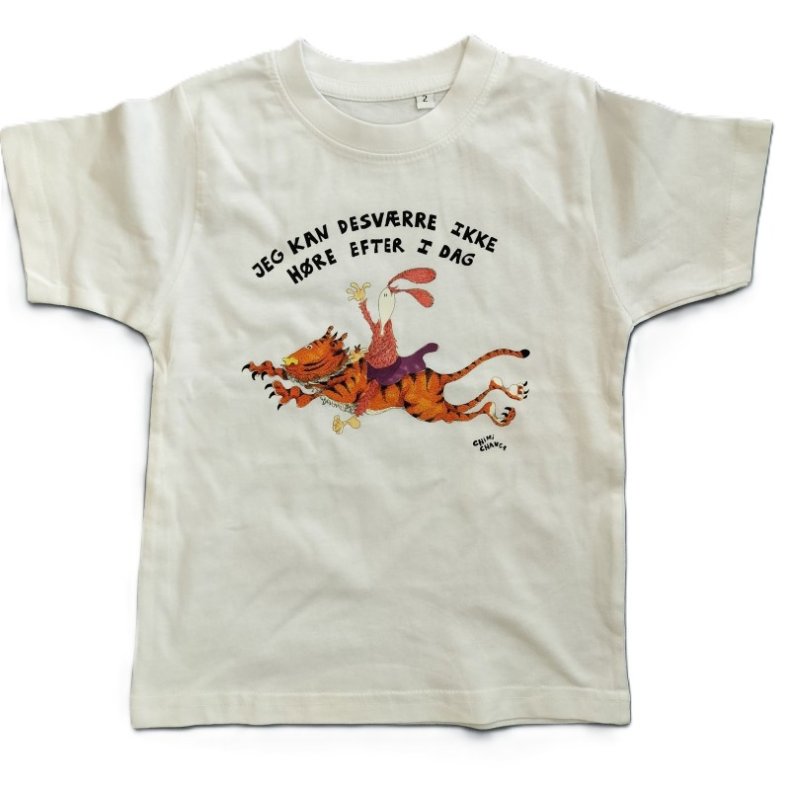 T-shirt 2 �r - Jeg kan desv�rre ikke h�re efter