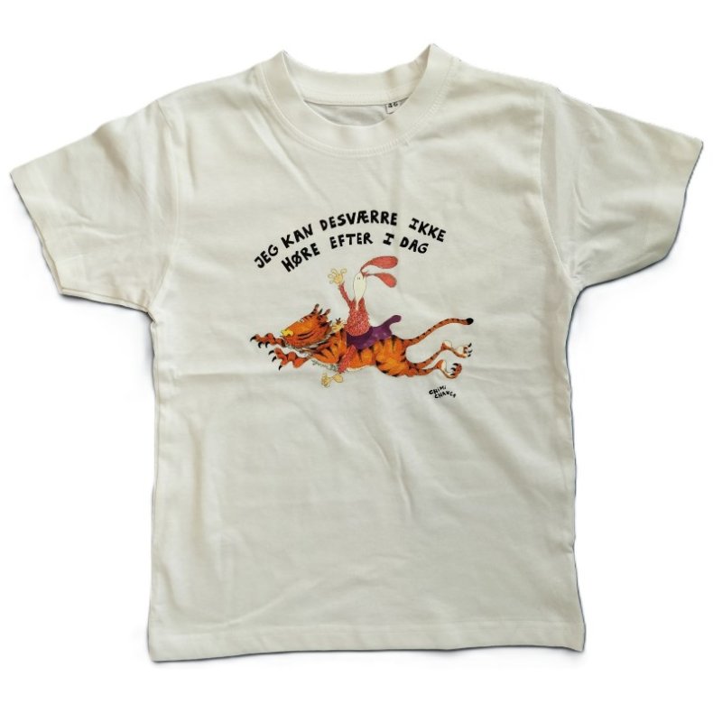 T-shirt 4-6 �r - Jeg kan desv�rre ikke h�re efter