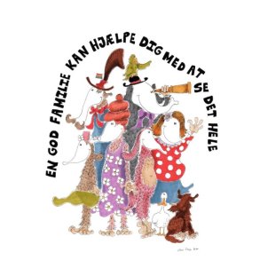 Kort - A5 - En god familie