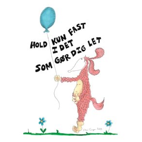 Kort - A5 - Hold kun fast