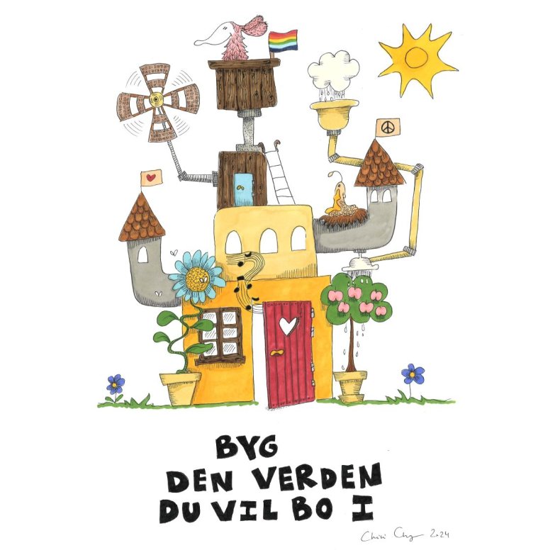 Kort - A5 - Byg den verden du vil bo i