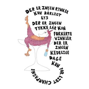 Kort - A5 - Der er ingen rynker kun drligt lys ...