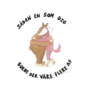 Kort - A5 - Sdan en som dig ...