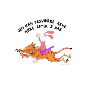 Kort - A5 - Jeg kan desvrre ikke ...