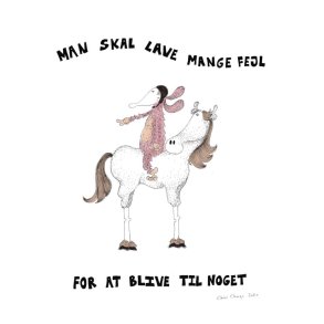 Kort - A5 - Man skal lave mange fejl ...