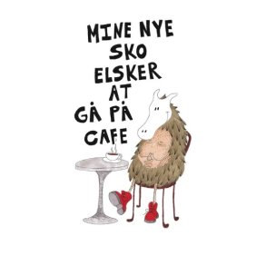 Kort - A5 - Mine nye sko elsker