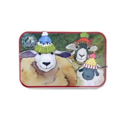 Kortspil - Klassiske spillekort med sknne fr i fin metal ske