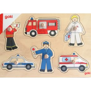 Puslespil - lift up - redningskretjer