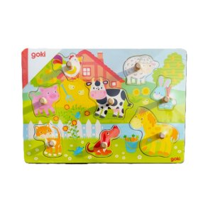 Puslespil - lift up - Bondegrd m. baggrund