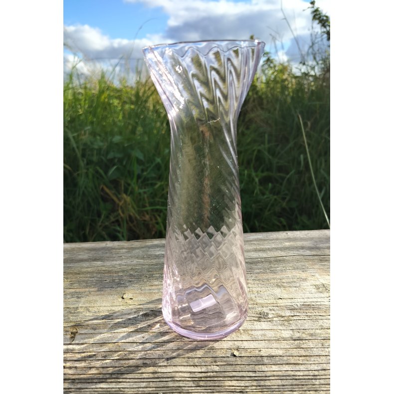 Hyacint vase - Twist Pink