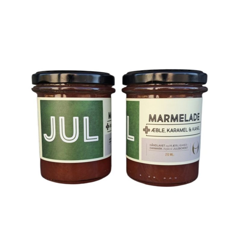 Nordisk jul - �blemarmelade m. Karamel &amp; Kanel
