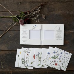 Kortmappe 8 stk - Grftekanten - Kommer p lager igen