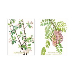 Kortmappe mini 10 stk - Sommer - blegren - Kommer p lager igen