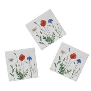 Servietter - Grftekant