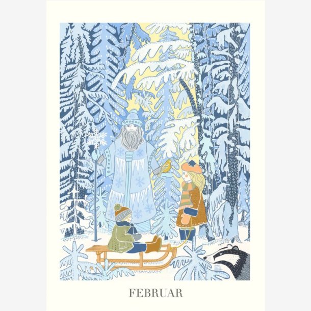 Kort A5 - Februar