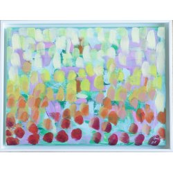 Blomster p marken - 40 x 30 cm 