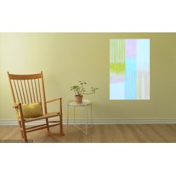 Stribet poesi II- 80 x 120 cm