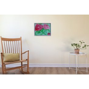 Rosa sommer I - 40 x 30 cm