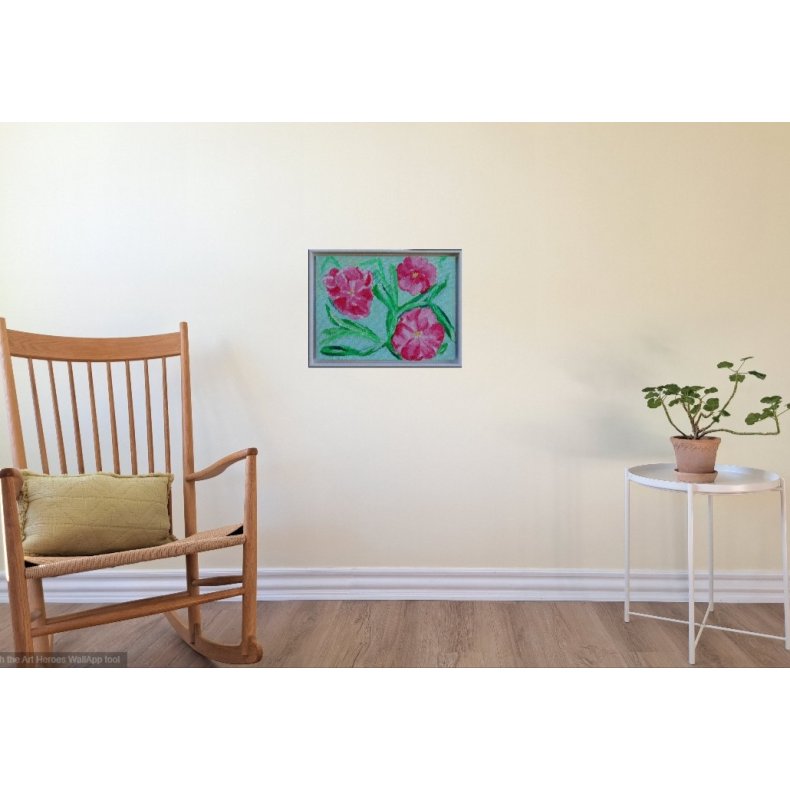 Rosa sommer II - 40 x 30 cm