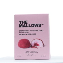 The Mallows - Filled Mallows - Strawberry + Rich Raspberry 