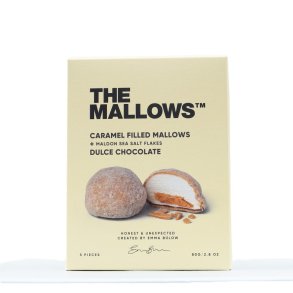 The Mallows -  Caramel filled - Maldon Sea Salt - Dulce Choccolate