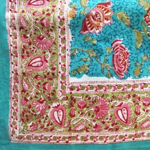 Dug Bloktryk - Turkis - Rd - Grn