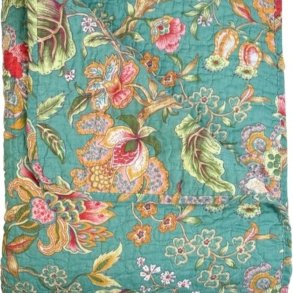 Quilt - Ethnic Amara-Petrol - Ekstra lang