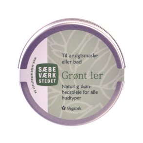 Gr�nt ler - Til ansigtsmaske eller karbad