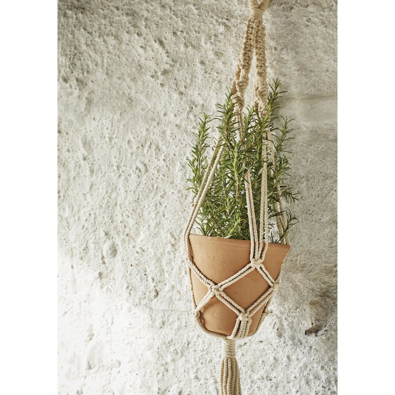 Ampel - Terracotta Blomster ophng