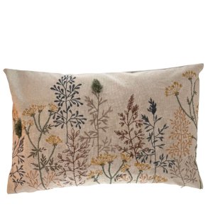 Pude - Flora Silvestri -  broderede vilde blomster 40x60 