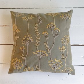 Pude - Yarrow fields med vilde blomster 45x45