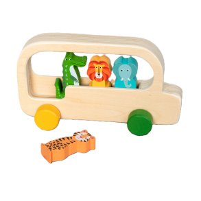 Bus med figurer - tr