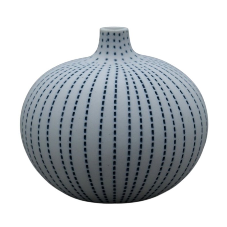 Lindform vase - Blue dots - M