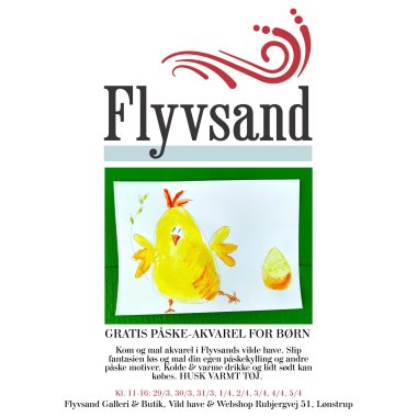 P�skekylling med p�ske�g.